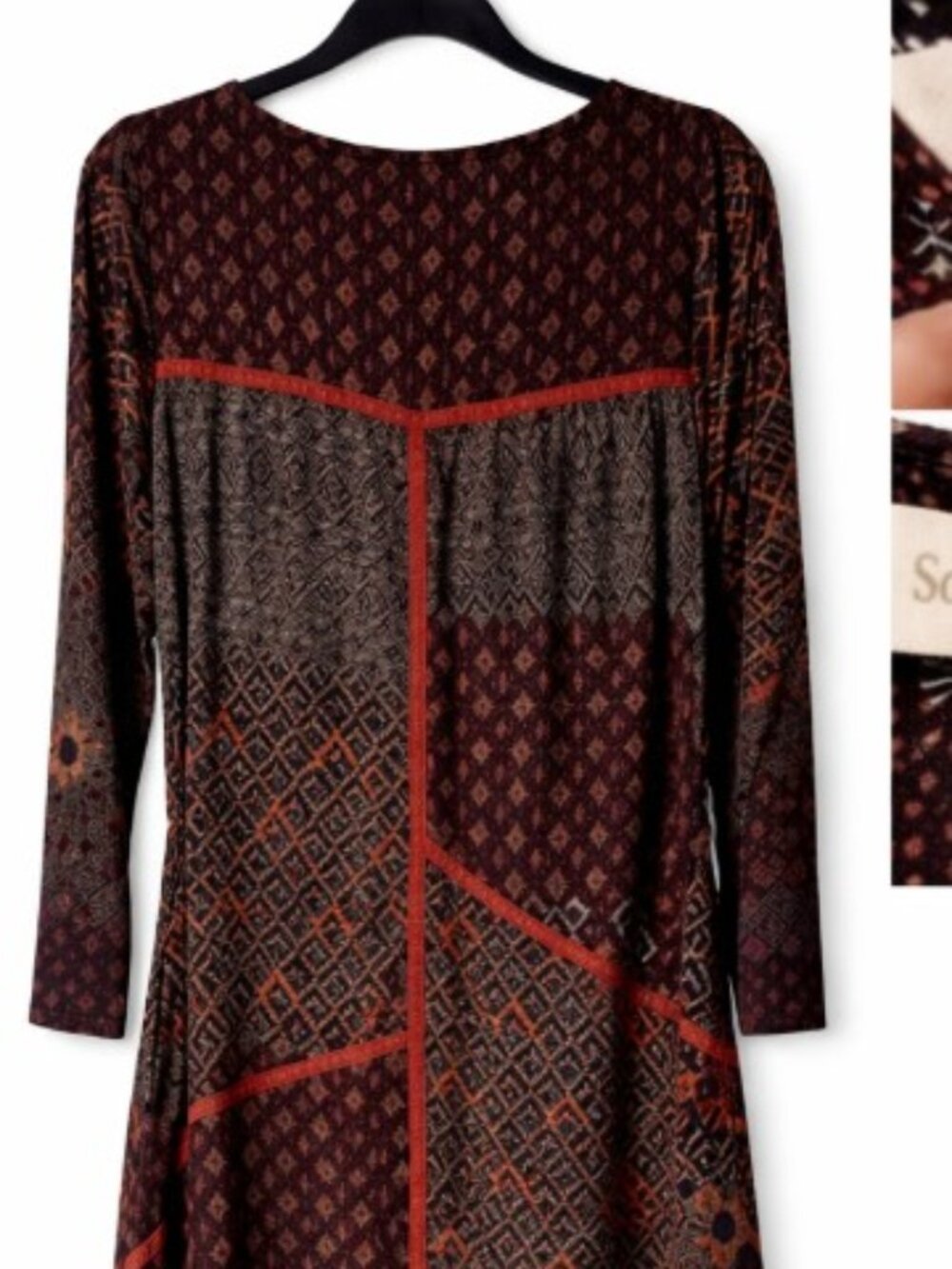 Soft Surroundings Boho Print Dress – Size Small